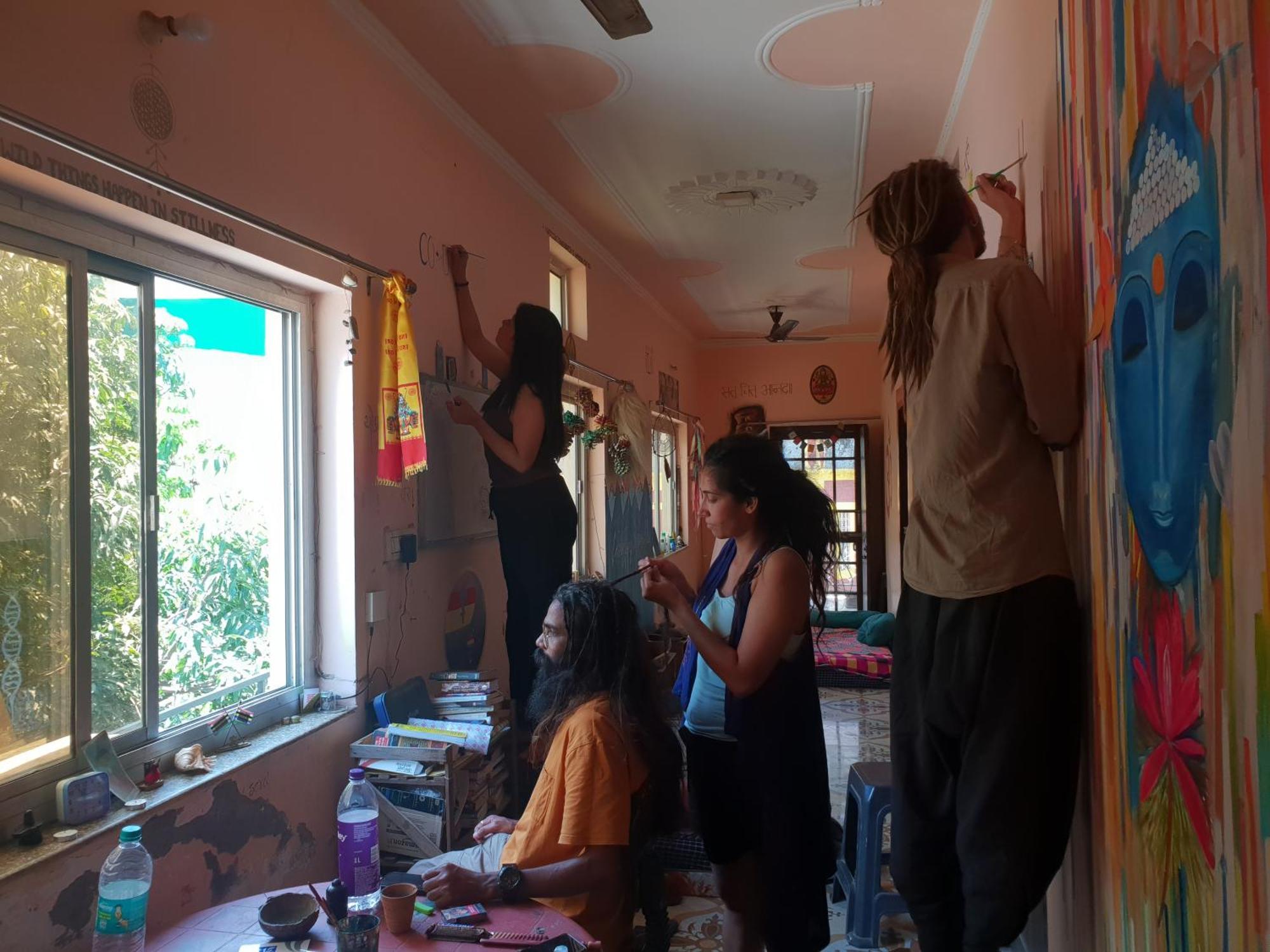 Hostel Tebaar Backpackers Rišikéš Exteriér fotografie